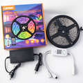 Tira de Luces LED RGB 12V Bluetooth 5 Metros (con Adaptador)