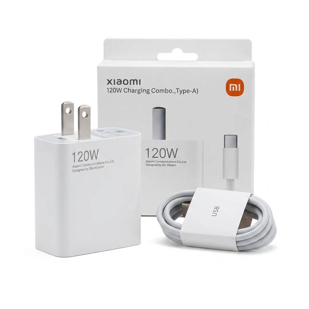 Cargador Xiaomi 120W Carga Turbo + Cable