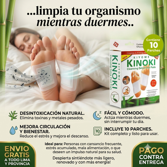 kinoki parches