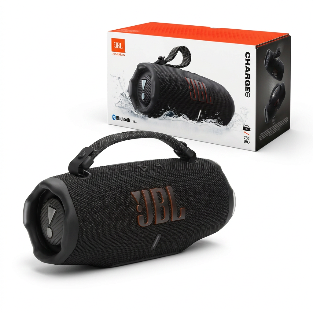 Parlante JBL Charge 6 Portátil Bluetooth IP68 45W con Power Bank