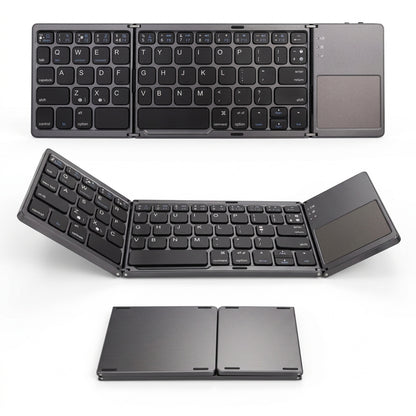 Teclado Plegable Bluetooth de Bolsillo con Touchpad