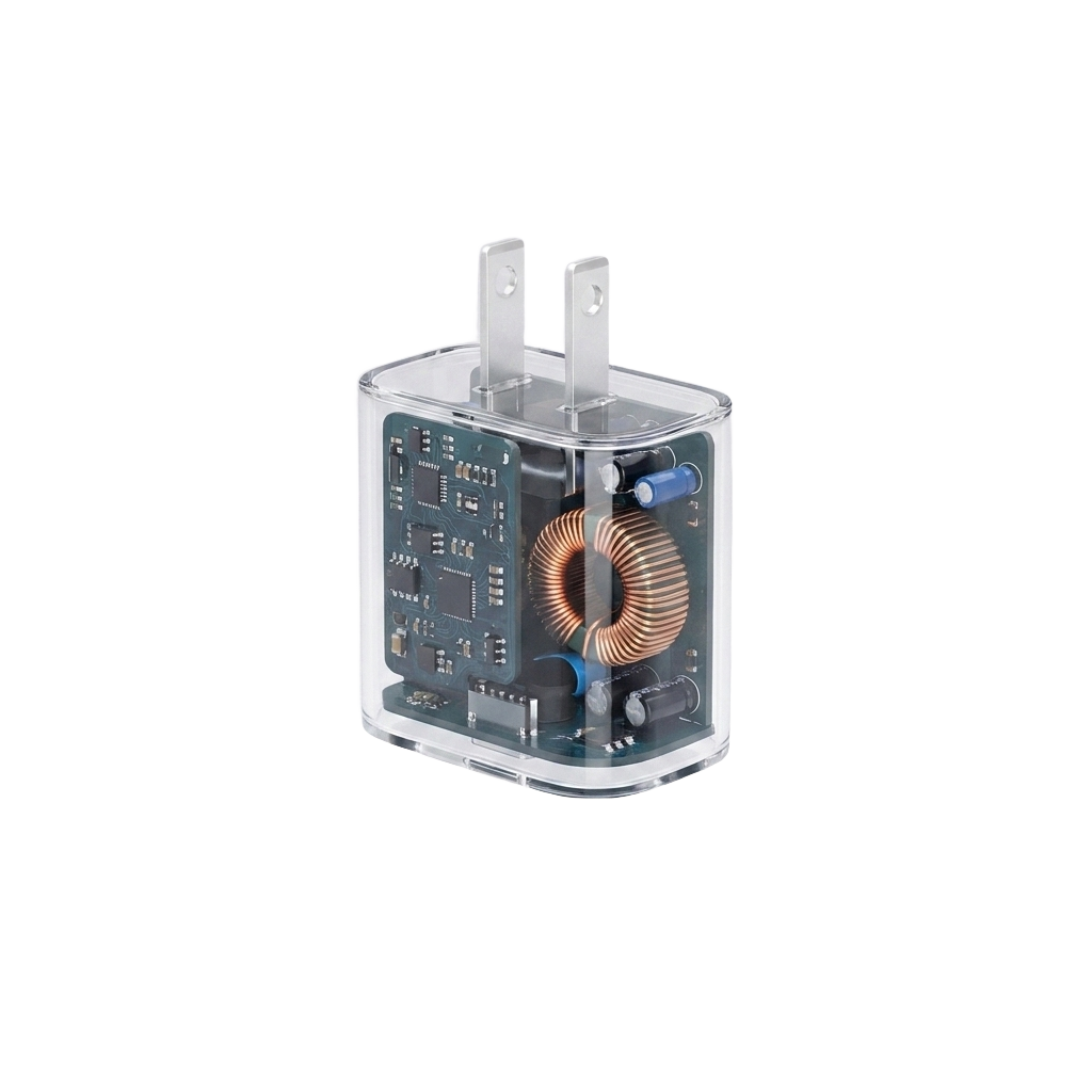 El cubo cargador por dentro: circuito, bobina y conector